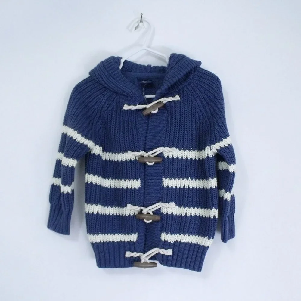Baby Gap Hooded Cardigan Sweater 18-24M